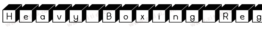 Heavy Boxing Regular字体转换